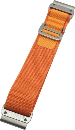 Vista 24 de Correa de reloj de nylon de ajuste rápido de 22 mm para Garmin Fenix 8/E/7/7 Pro/6/6 Pro/5/5 Plus(47mm), Epix Pro Gen 2 47mm, Forerunner
