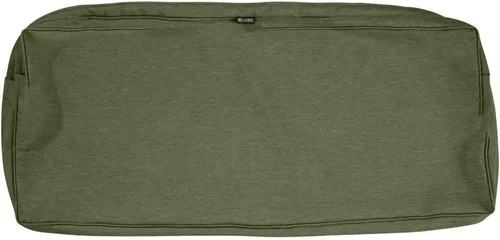 Vista 13 de Classic Accessories Montlake - Funda de cojín para banca de patio, Índigo jaspeado