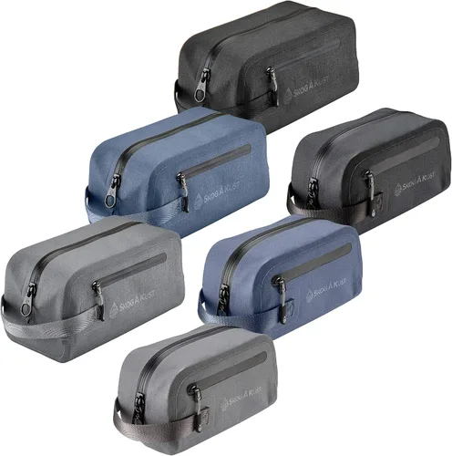 Vista 6 de Skog Å Kust Neceser de viaje impermeable y a prueba de fugas DoppSak, Negro, Neceser de viaje impermeable y a prueba de fugas