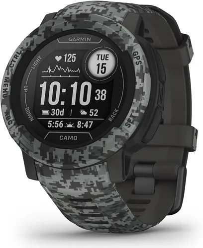 Vista 15 de Garmin Instinct 2, reloj resistente para exteriores con GPS, construido para todos los elementos, con soporte multi-GNSS, enrutamiento Tracback