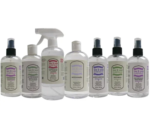 Vista 7 de OAK & SAGE Acondicionador homeopático sin enjuague con lavanda, sin perfume, 8 onzas, 100% hierbas, sin enjuague, sin alcohol, sin productos