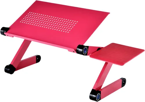 Vista 11 de Bandeja de escritorio ergonómica con ventilación para computadora portátil (16.535 x 10.236 in con alfombrilla de mouse y ventiladores dobles, negro)