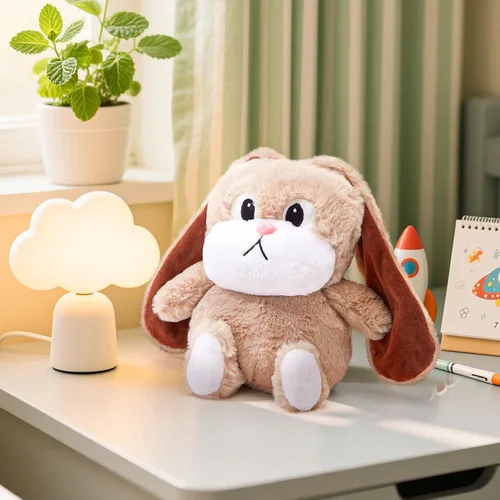 Vista 5 de Conejito de peluche de conejo con orejas disquetas de peluche de Pascua Conejito-9