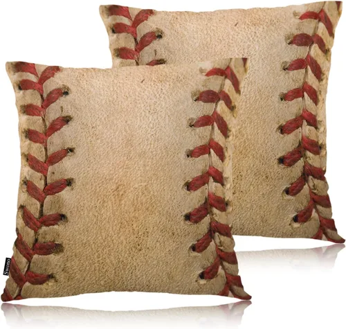 Vista 15 de Swono Juego de 2 fundas de almohada cuadradas decorativas de 18 x 18 pulgadas, bolas de Navidad de Año Nuevo, juego de 2 fundas de almohada