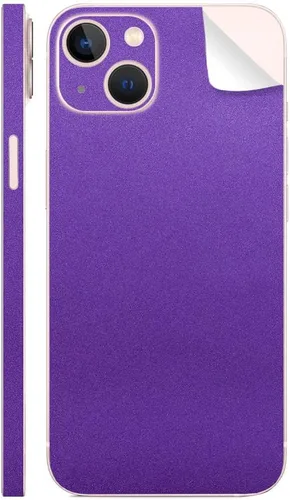 Vista 23 de SopiGuard Adhesivo para iPhone 15 Plus 6.7" Full Body Wrap Precision Edge-to-Edge (azul cepillado)