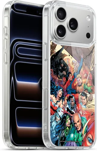 Vista 119 de Head Case Designs Funda de gel con licencia oficial de la Liga de la Justicia DC Comics #10 Darkseid War Comic Book Cover