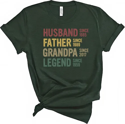 Vista 4 de Sudadera con capucha personalizada con diseño de línea de tiempo de la familia vintage