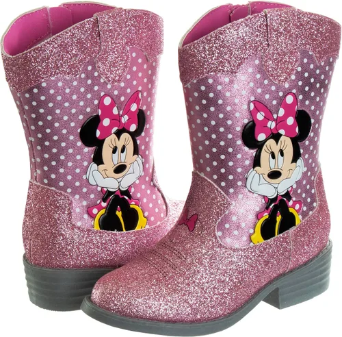 Vista 4 de Disney Minnie Mouse Cowgirl Western Botas (niño pequeño)