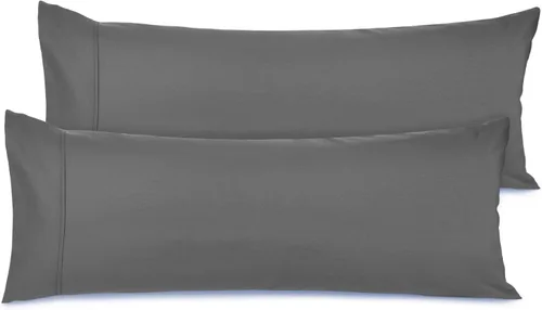 Vista 104 de Nestl - Juego de 2 fundas de almohada de microfibra azul playa tamaño Queen, 20 x 30 pulgadas