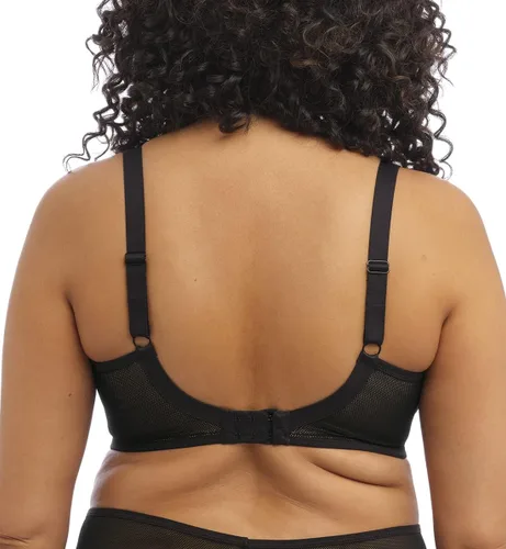 Vista 2 de Elomi Sujetador Kintai Underwire Plunge para mujer Negro, Negro