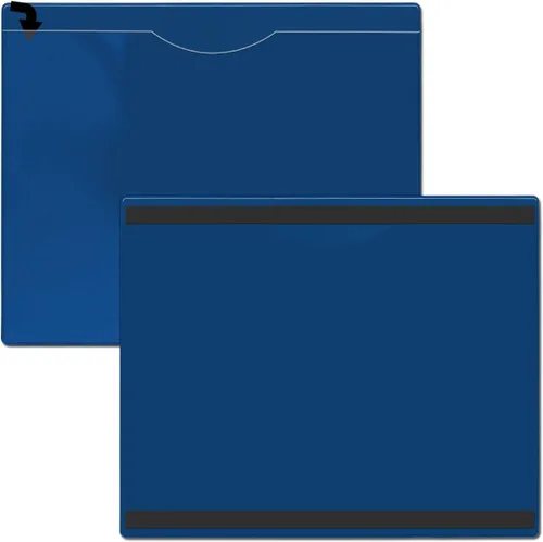 Vista 15 de StoreSMART FJ85STCM-5 - Archivador con parte trasera magnética, 5 unidades, plástico transparente, resistente, resistente