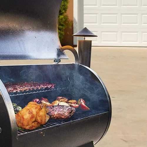 Vista 6 de Chimenea de humo para parrilla, reemplazo para Pit Boss/Traeger/Camp Chef y otras chimeneas de parrilla de pellets