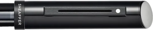 Vista 3 de Sheaffer Pluma de caligrafía negra con punta media y ribete negro