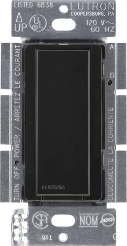 Vista 7 de Lutron Maestro MA-S8AM-WH, interruptor digital, 8 A, un solo polo/ubicación múltiple, color blanco