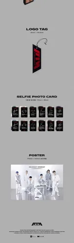 Vista 4 de FNC ENT P1Harmony Disharmony Destaca el primer mini álbum CD+1p póster plegable en el paquete+88p folleto+1p foto de pie + 1p etiqueta
