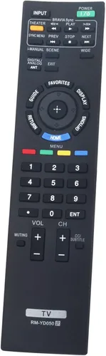 Vista 3 de RM-YD050 RMYD050 Reemplazo remoto compatible con Sony Bravia LCD TV KDL-32EX407 KDL-40EX407 KDL-60EX500 KDL-55EX500 KDL-55EX501 KDL-46EX400