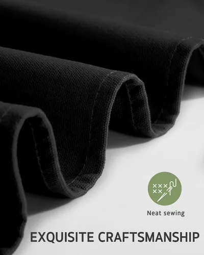 Vista 6 de Syntus Delantal ajustable con 2 bolsillos, delantales de cocina para mujeres, hombres, chef