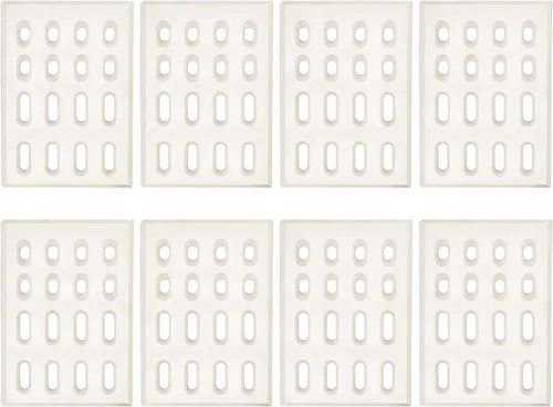 Vista 8 de GasSaf Ladrillos de cerámica de repuesto para barbacoas en abundancia Grand Turbo, Grand Hall, Members Mark Grills, 4 placas de calor, briquetas