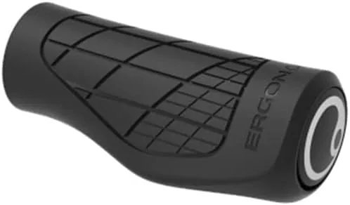 Vista 2 de Ergon GA3 Ergonomic Lock-On MTB Grips – Winged Design for Mountain Bike Comfort and Wrist Support