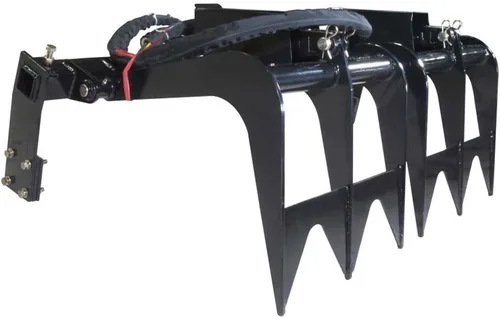 Vista 3 de Titan Attachments Bolt-on Bucket Grapple Attachment