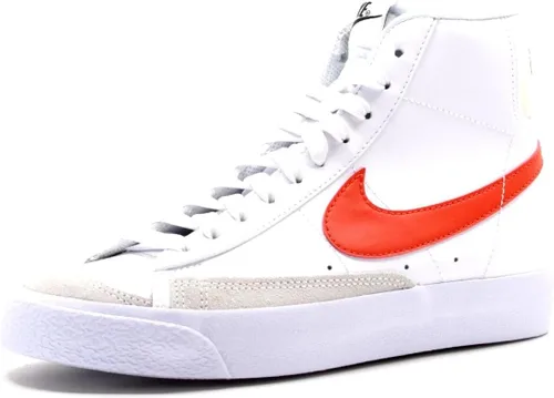 Vista 8 de Nike Blazer Mid 77 unisex para niños, Blanco, azul universitario, negro