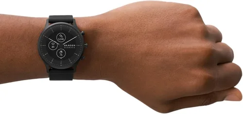 Vista 6 de Skagen Jorn - Reloj inteligente híbrido de 1654in Gen 6 con Alexa integrado frecuencia cardíaca oxígeno en sangre y notificaciones de smartphone