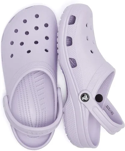 Vista 3 de Crocs Zueco clásico, lavanda, talla 10.0, Lavanda