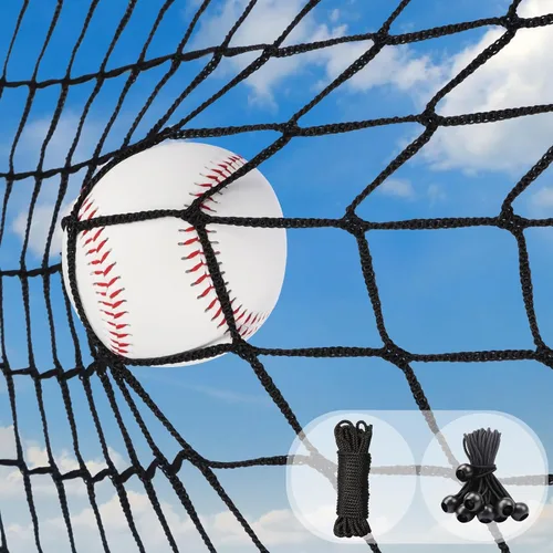 Vista 9 de Storgem Baseball Softball Backstop Net, Heavy Duty Sports Barrier Netting
