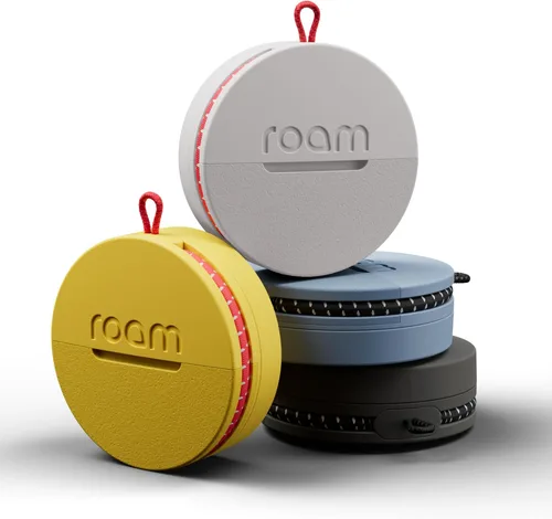 Vista 13 de ROAM SMART TRACKER - Rastreador Bluetooth y localizador de artículos para llaves, equipaje, equipo para niños y mascotas, (iOS, Android), sin Negro
