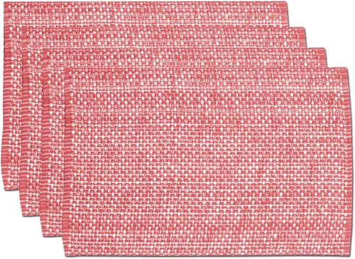 Vista 20 de Camino de mesa 100% algodón para mesas de comedor, rectangular, tejido de dos tonos, 72 x 13 pulgadas, suave y duradero, color negro (paquete de 1)