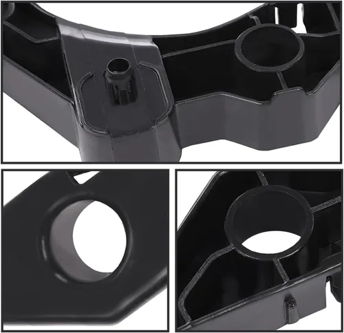 Vista 6 de CROSSDESIG Soporte de parachoques trasero izquierdo del lado del conductor compatible con Nissan Altima 2016-2018