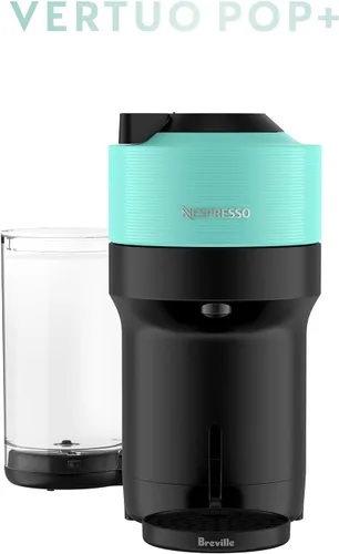 Vista 2 de Nespresso Vertuo Pop+ Cafetera de café y espresso de Breville, Aqua Mint