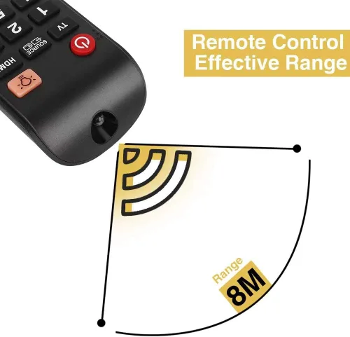 Vista 3 de Mando a Distancia Universal Compatible para Samsung LCD LED HDTV Smart TV
