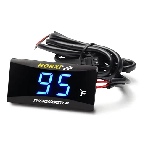 Vista 13 de Sensor de Temperatura del Agua Termómetro de Agua Adaptador de Sensor Termómetro de Agua Accesorio de Tubo Sensor Adaptador de Manguera