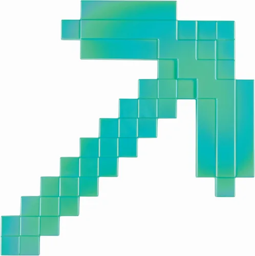 Vista 8 de Minecraft - Accesorio de disfraz de espada de diamante de Minecraft Azul