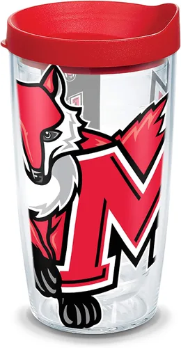 Vista 133 de Vaso térmico con tapa, marca Tervis, Idaho Univ, Transparente
