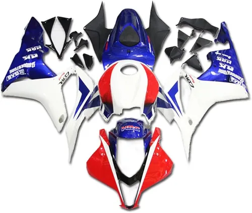 Vista 23 de Nuevo carenado blanco perla apto para Honda 2007 2008 CBR600RR inyección ABS plásticos nuevo carrocería 07 08 d. Perla blanca