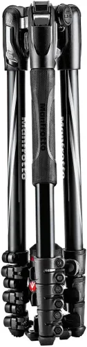 Vista 3 de Manfrotto Befree - Abrazadera avanzada para trípode y smartphone, versión Pro (MCPIXI), negro y placa de liberación rápida para cámaras