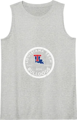 Vista 5 de Camiseta sin mangas Louisiana Tech Bulldogs a cuadros
