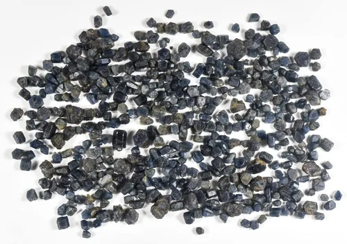 Vista 5 de 10 Uds. Piedras ásperas de zafiro azul, corindón natural, cristales de piedras preciosas, muestras minerales crudas, cabujón crudo - Madagascar