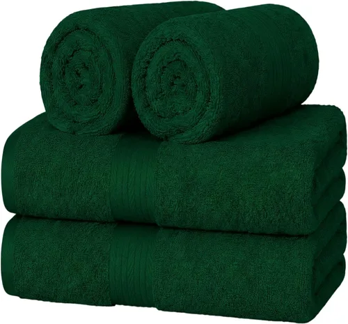 Vista 17 de Ample Decor Toalla de mano de 18 x 28 pulgadas, paquete de 6, 600 GSM, 100% algodón, certificado Oeko Tex, suave, absorbente, gruesa, duradera Beige