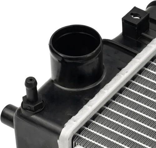 Vista 7 de Radiador compatible con E-250 Econoline 1997-2002 5.4L, E-350 Super Duty 1999-2018 5.4L, 6.8L, 7.3L, E-350 Econoline Club Wagon 1997-2002 5.4L
