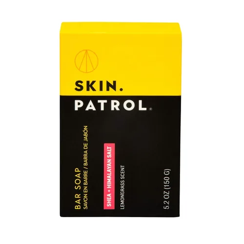 Vista 8 de Skin Patrol - Barra de jabón de carbón activado, sin sulfatos, sin parabenos, 5.2 onzas, paquete de 1