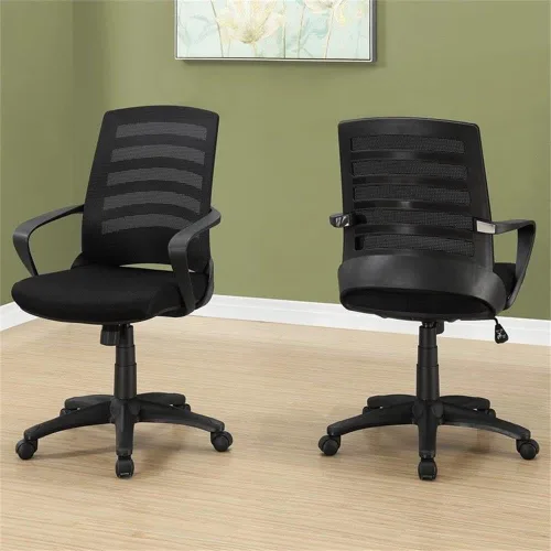 Vista 2 de Monarch Specialties Silla de oficina, color negro