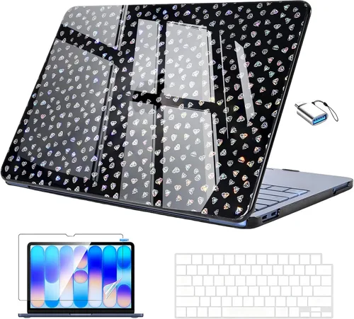 Vista 16 de EooCoo Funda para MacBook Neo de 13 pulgadas 2026, 100% color coincidente Blush brillante