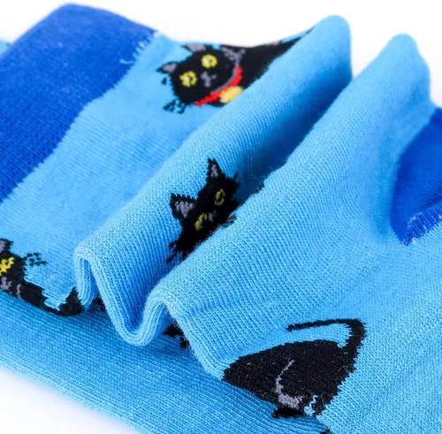 Vista 6 de Belloxis 5 pares de bonitos y divertidos calcetines de animales para mujeres y niñas, cómodos calcetines de algodón para uso diario, grandes ideas