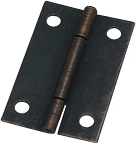 Vista 15 de Antrader Bisagras para Gabinete, Bisagra de Tope Plegable de Metal de 1" x 3/4" para Puerta de Gabinete y Armario, Negro, Paquete de 24