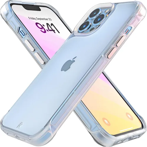 Vista 29 de REBEL Funda transparente para iPhone 13 [Crystal Series Gen-3] compatible con MagSafe, no se amarillea, antiarañazos, protección a prueba de golpes