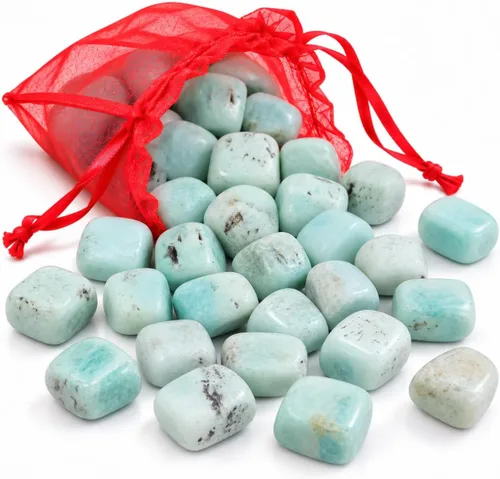 Vista 9 de Crocon Stones and Crystals Bulk 2000+ Carats Natural Crystal Kit for Reiki Healing Crystal Polished, Tumble Stones, Chakra Balancing, Gift, Home #01