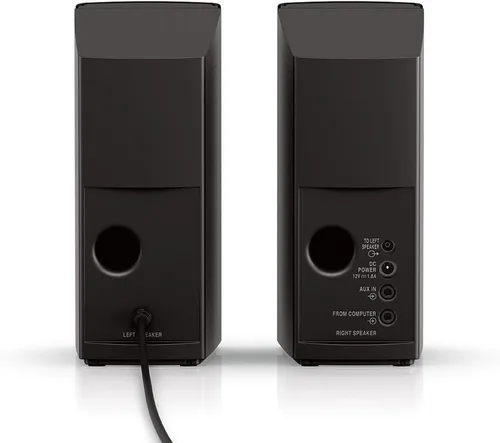 Vista 5 de Bose Companion 2 Series III altavoces multimedia para PC (con entrada AUX de 3.5 mm y entrada para PC) Negro
